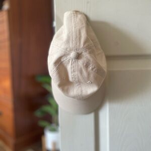 Beige Cotton Women’s Baseball Cap 🧢